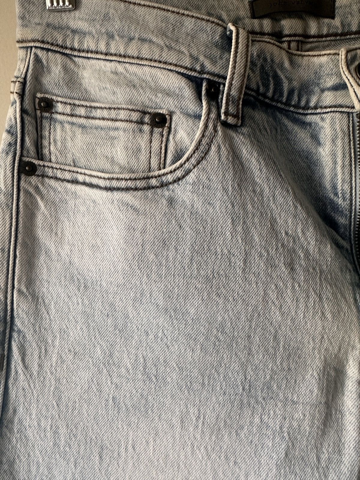 John Varvatos 702 Slim Fit Jean Size US 29 - 3 Thumbnail