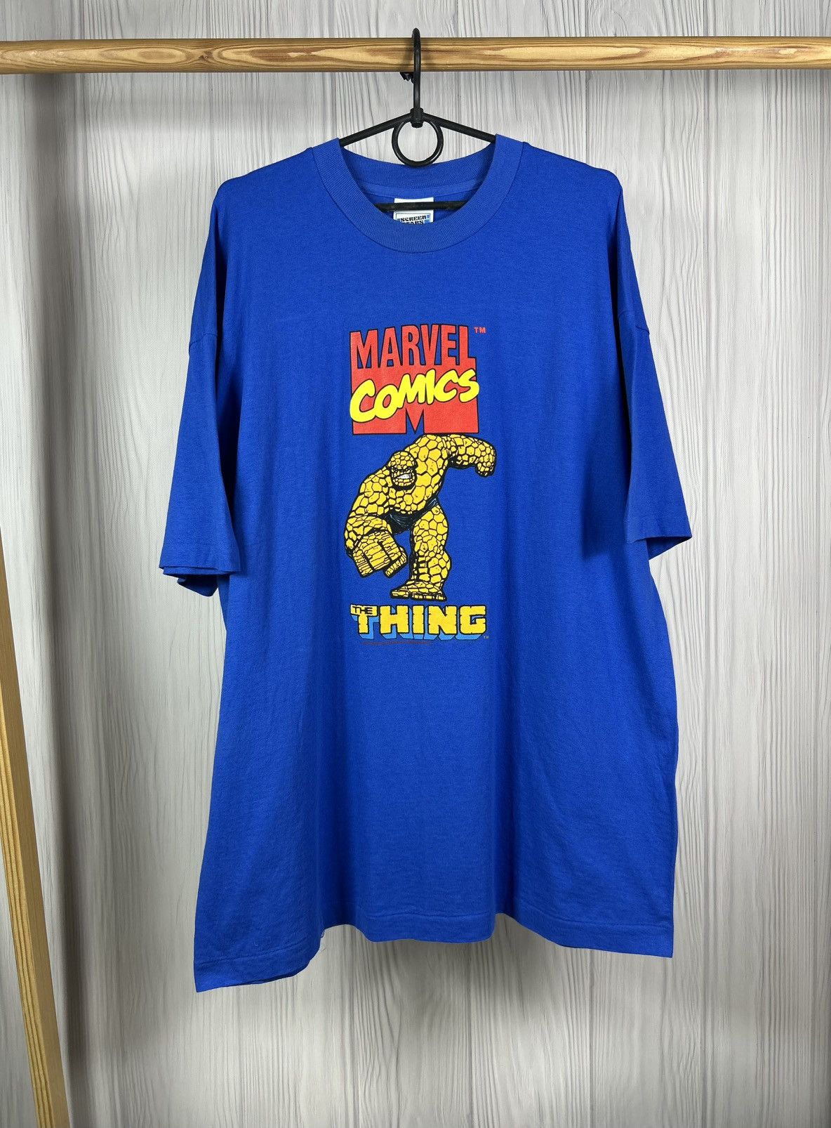Marvel Comics Rare Vintage 1996 The Thing Marvel Comics T-Shirt Size XL Size US XL / EU 56 / 4 - 1 Thumbnail