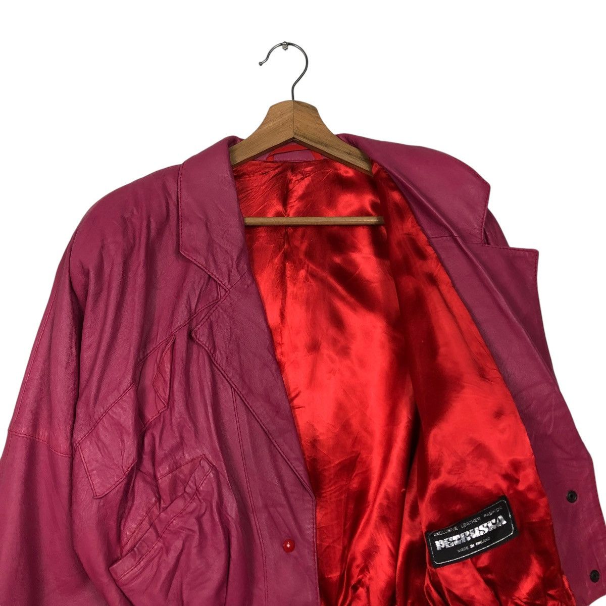 Japanese Brand 🔥VINTAGE CROPPED LEATHER JACKET PETRUSKA ISSEY MIYAKE Size US S / EU 44-46 / 1 - 13 Thumbnail