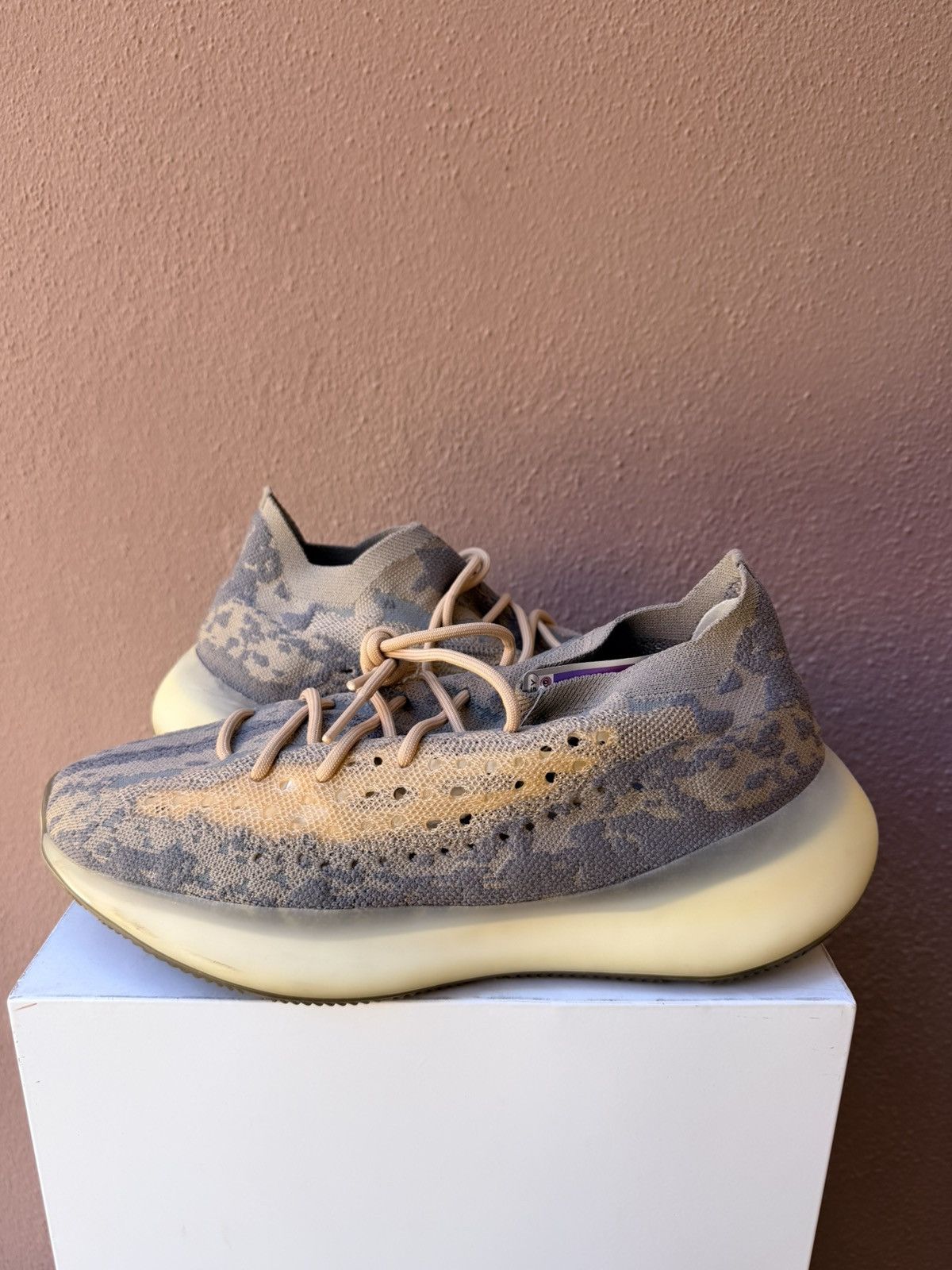 Yeezy Size 13 Adidas Yeezy Boost 380 Mist Non-Reflective Sneaker Size US 13 / EU 46 - 2 Thumbnail