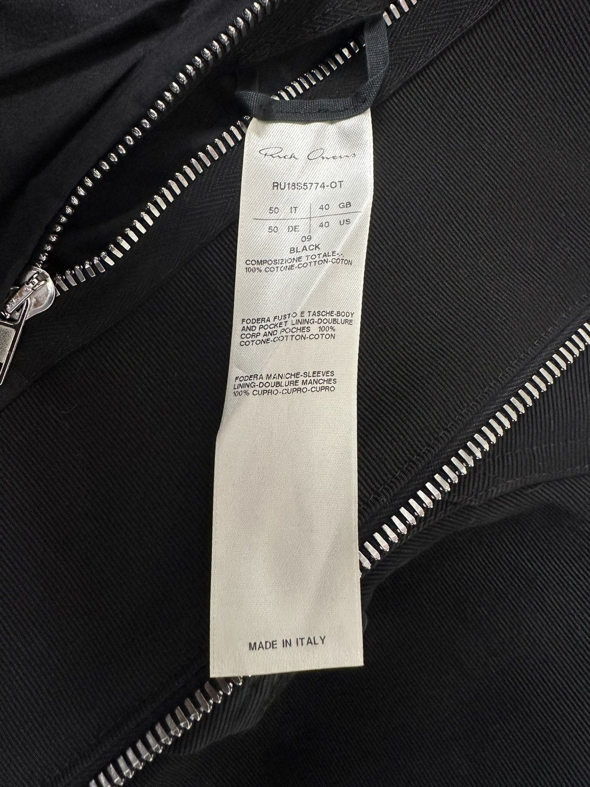 Rick Owens Rick Owens - S/S18 Brotherhood Jacket - Black Size US M / EU 48-50 / 2 - 17 Thumbnail
