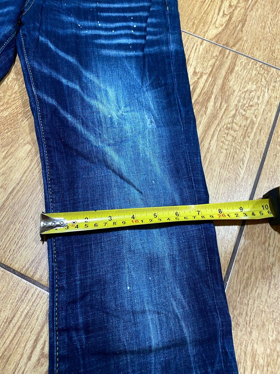 Dsquared2 DSQUARED2 Slim Fit Distressed Denim Pants Size US 32 / EU 48 - 14 Thumbnail