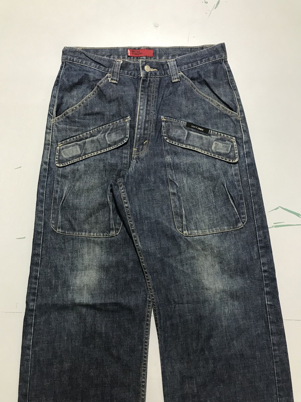 Levi's Vintage Levi’s red tab denim Size US 34 / EU 50 - 4 Thumbnail