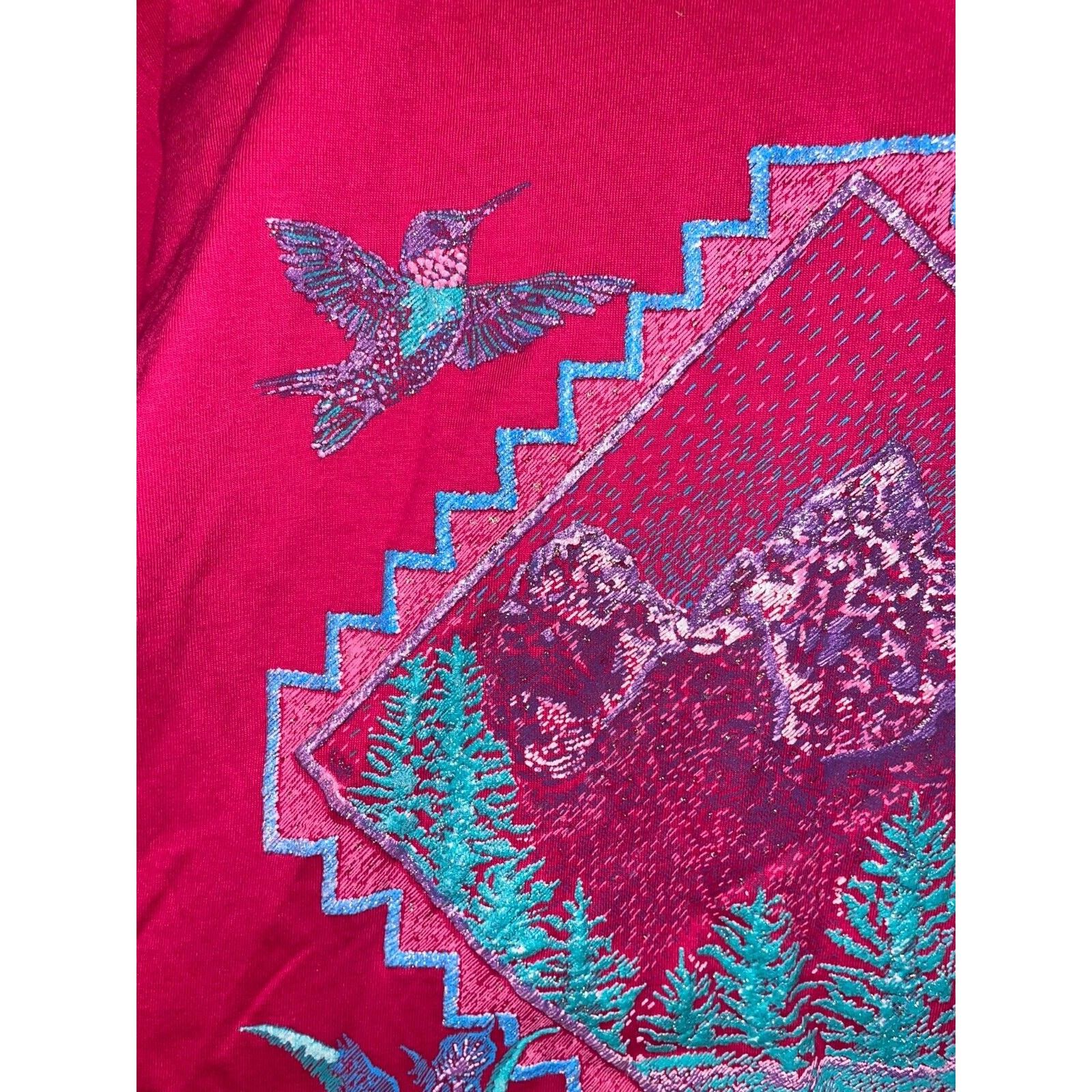 Jerzees Vintage Grand Teton National Park Shirt Tee VTG L 90s Large Size US L / EU 52-54 / 3 - 3 Thumbnail