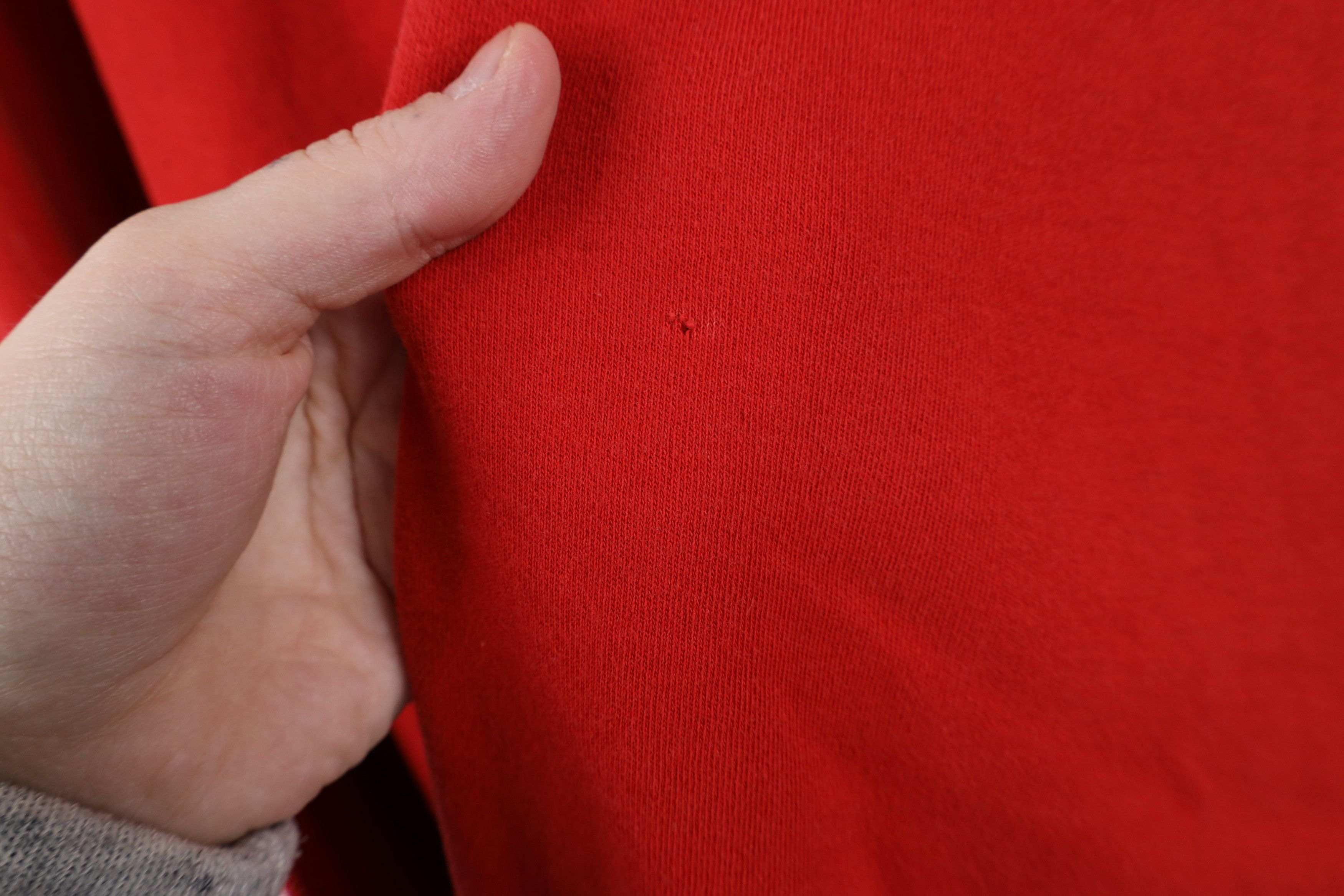 Disney × Vintage Vintage 90s Disney Winnie the Pooh Half Zip Shirt Top Red Size 3XL / US 20-22 - 6 Thumbnail