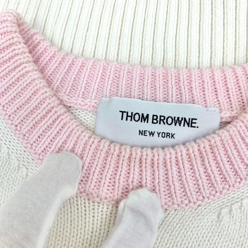 Thom Browne Thom Browne Round neck short sleeve knit Size S / US 4 / IT 40 - 8 Thumbnail