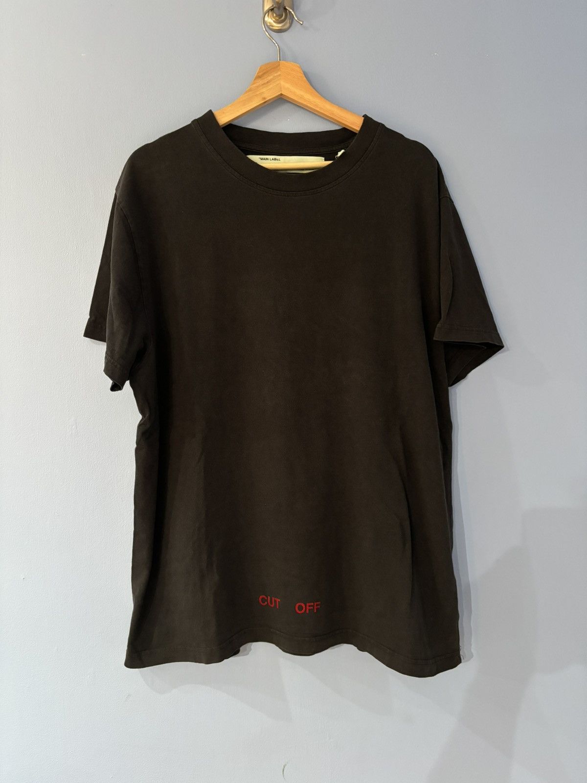 Off White “Cut Off” Shirt