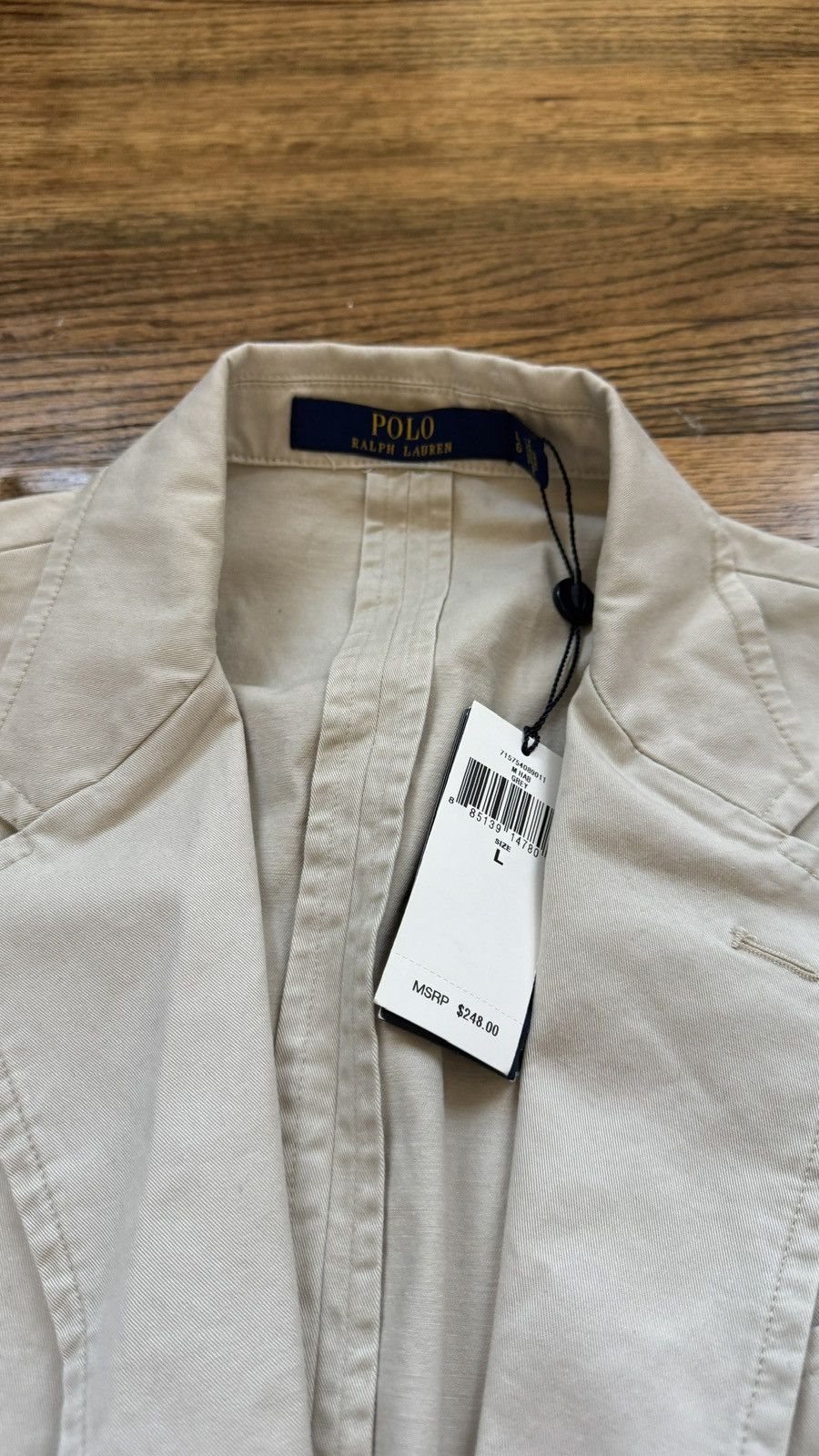 Polo Ralph Lauren Polo Ralph Lauren Tan Cotton Sports Jacket Size L Size 42R - 6 Thumbnail