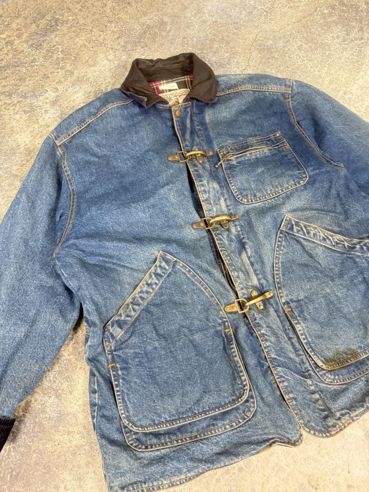 Japanese Brand × Vintage VINTAGE FIREFIGHTER JACKET Size US L / EU 52-54 / 3 - 3 Thumbnail