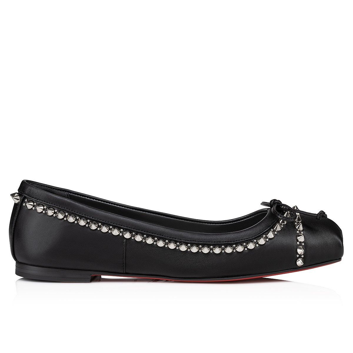 Christian Louboutin o1s1wg110125 Mamadrague Spikes in Black Size US 8 / IT 38 - 2 Thumbnail