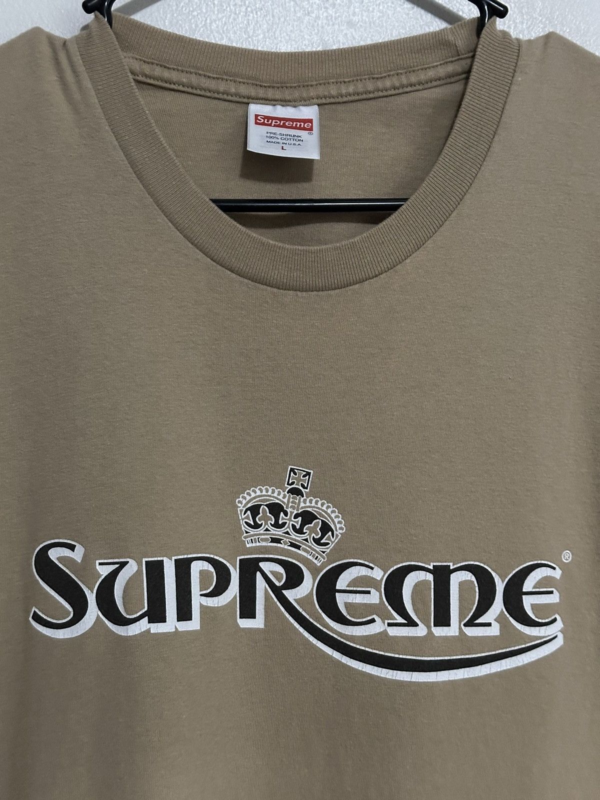 Supreme Supreme Crown Tee Size US L / EU 52-54 / 3 - 2 Thumbnail