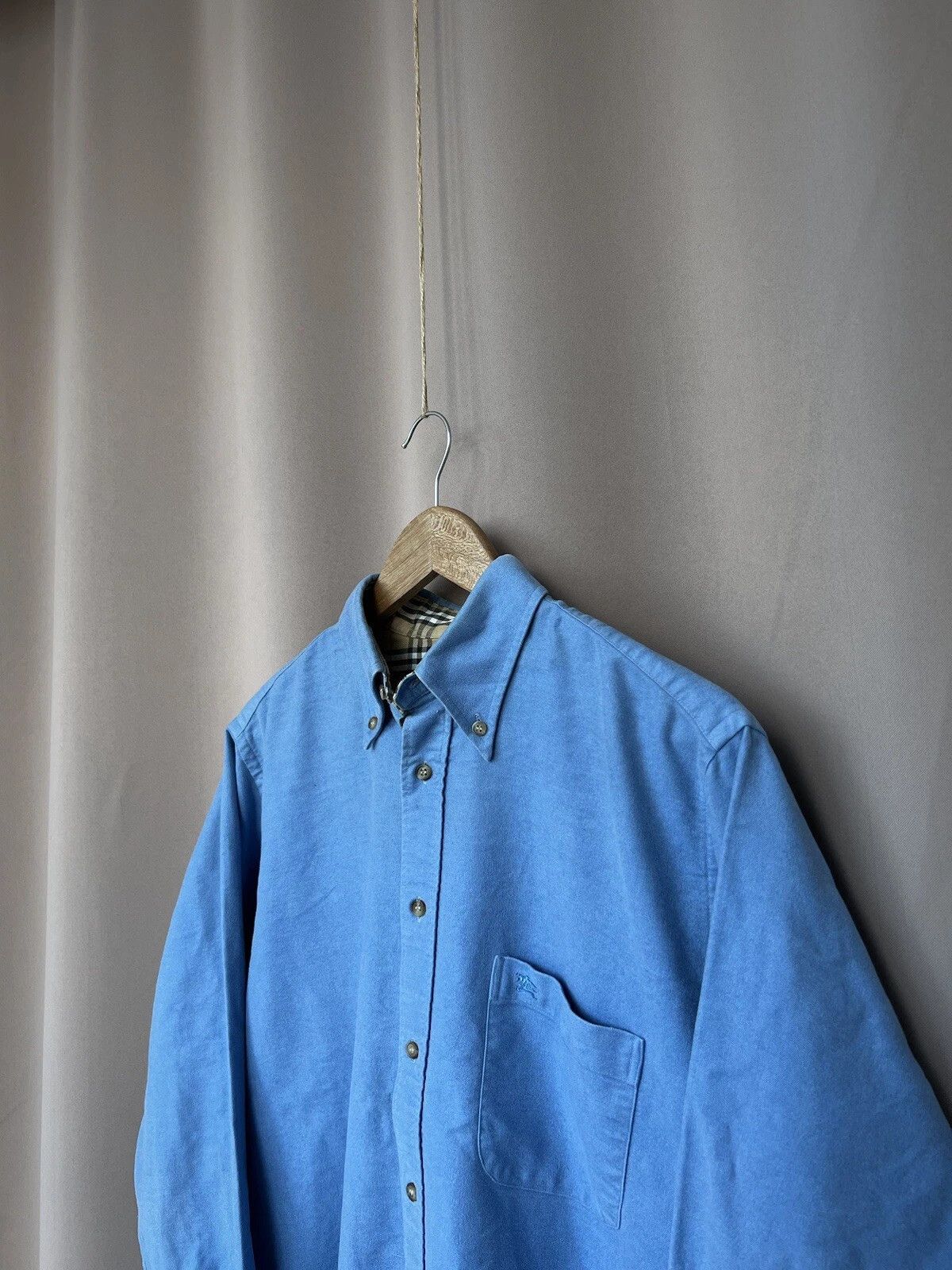 Burberry Burberry London Button Shirt Mens Size 40 or M Size US M / EU 48-50 / 2 - 4 Thumbnail