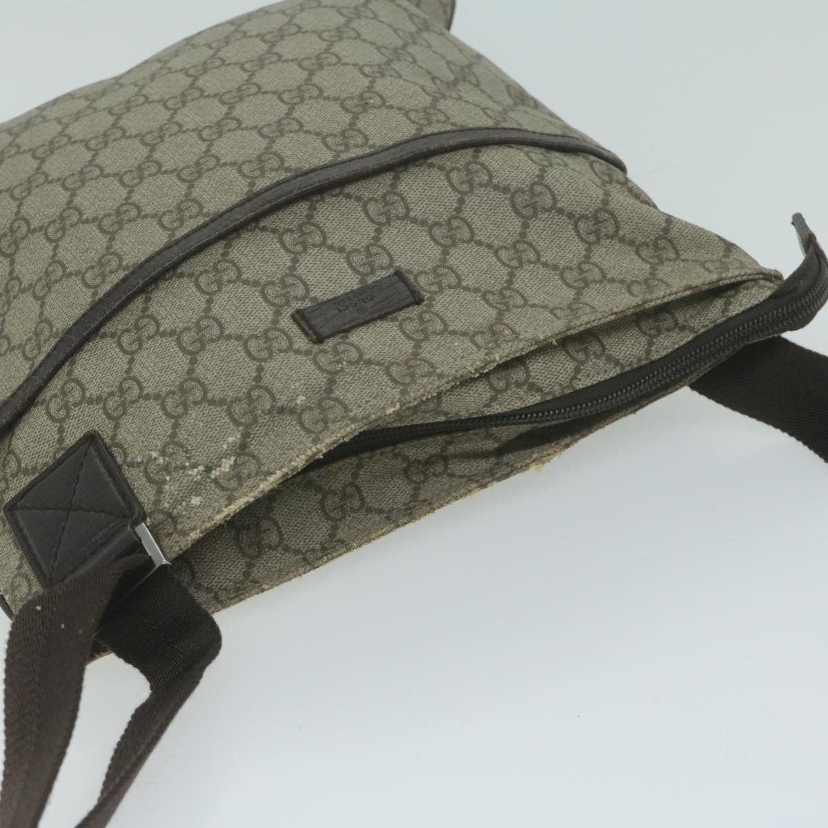 Gucci GUCCI GG Supreme Shoulder Bag Pvc Beige Size ONE SIZE - 6 Thumbnail