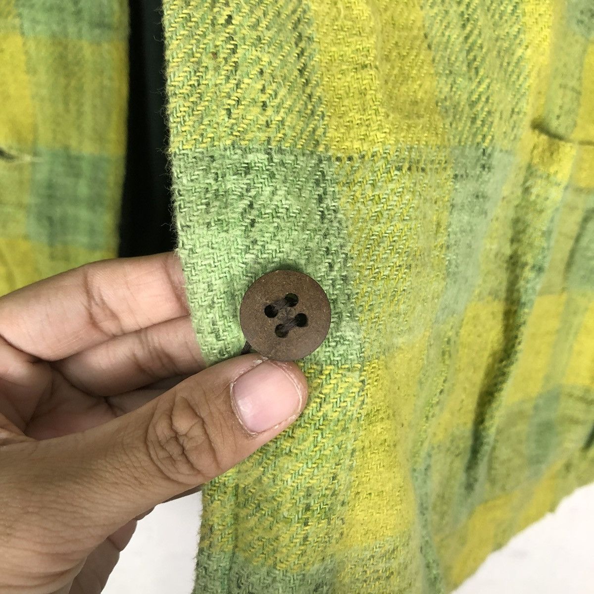 Japanese Brand 🔥VINTAGE CHORE JACKET YOKOHAMA MOTOMACHI TARTAN DESIGN Size US M / EU 48-50 / 2 - 16 Thumbnail