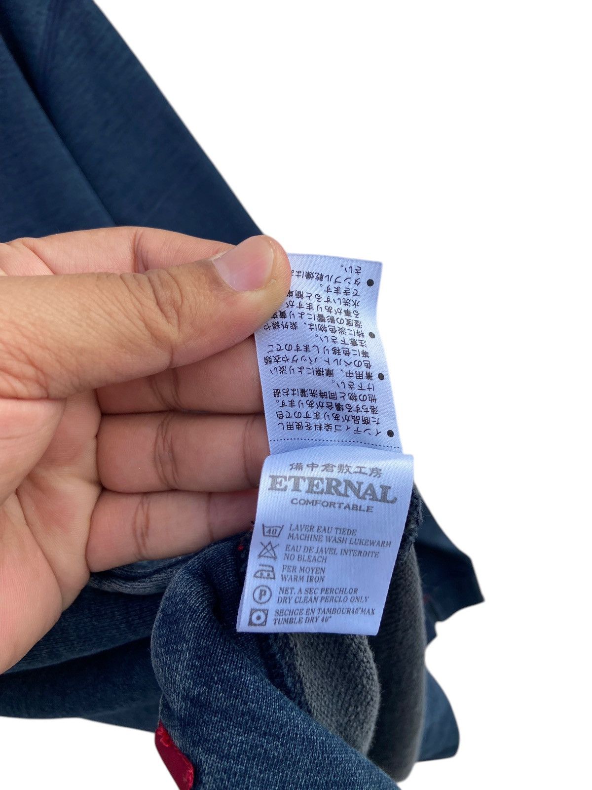 Eternal × Vintage VINTAGE INDIGO ETERNAL CREWNECK SWEATSHIRT Size US L / EU 52-54 / 3 - 7 Thumbnail