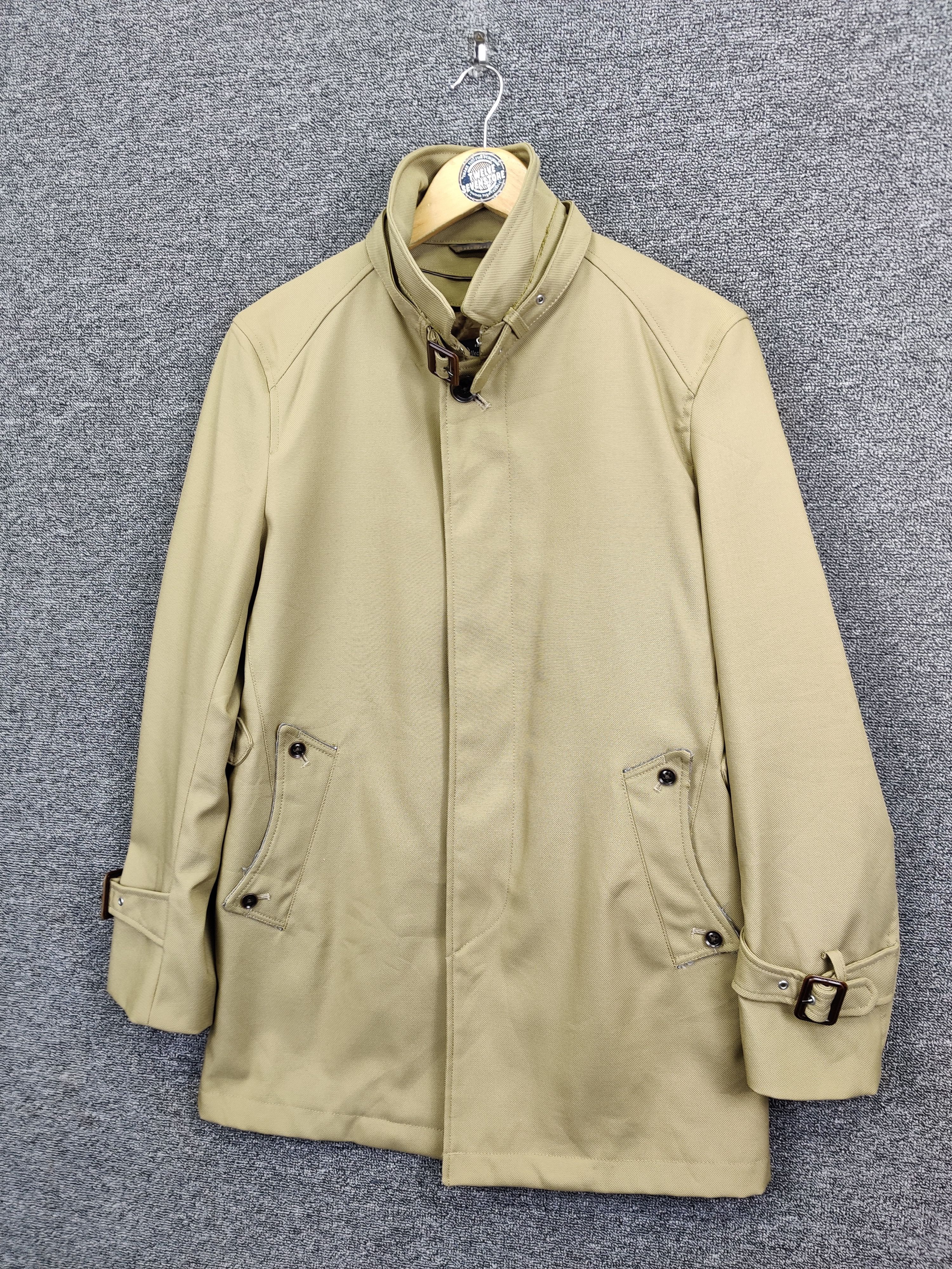 Japanese Brand Jun Men Single Breasted Italian Trench Coat Size US M / EU 48-50 / 2 - 2 Thumbnail