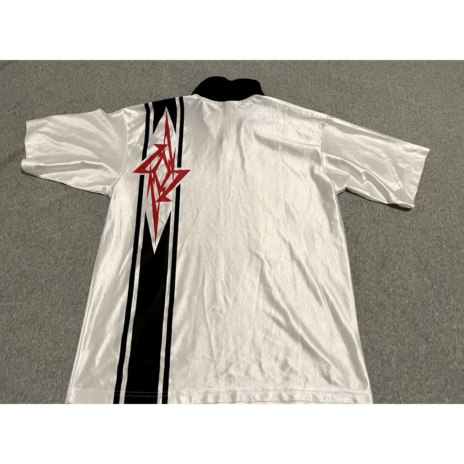 Vintage VINTAGE Giant Polo Shirt Mens Large White Metallica Giant Polo Shirt Vintage Size US L / EU 52-54 / 3 - 5 Thumbnail