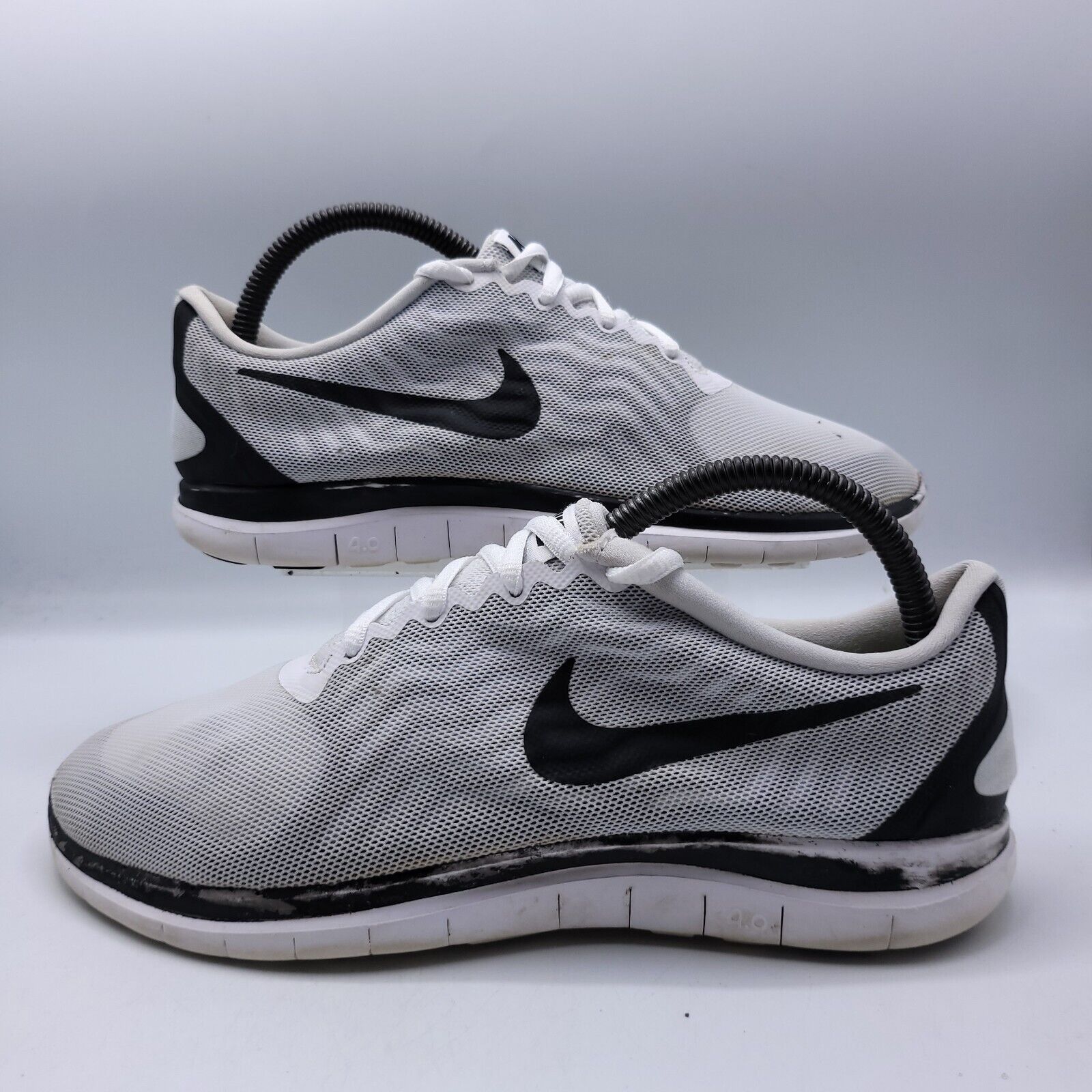 Nike Nike Free 4.0 Shoe Womens Size 8.5 718412-100 White Black Size US 8.5 / IT 38.5 - 5 Thumbnail