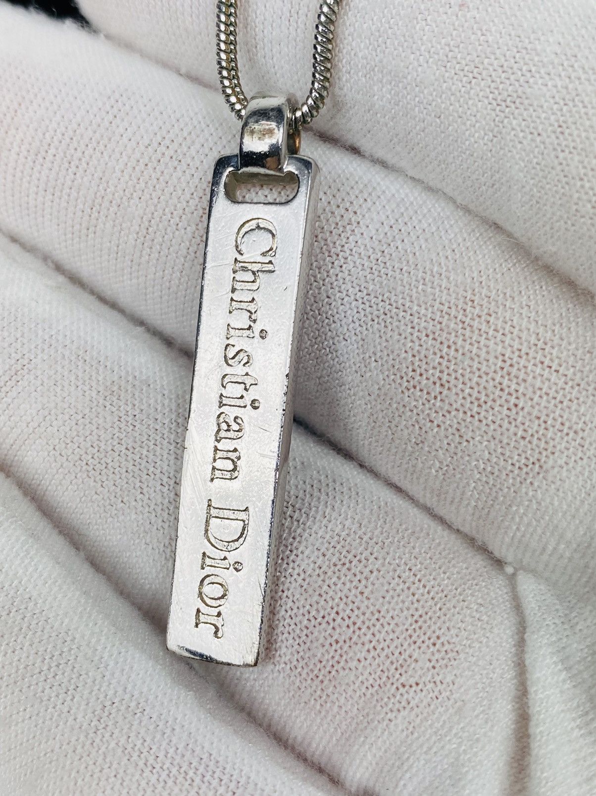 Dior Dior Logo Necklace Size ONE SIZE - 4 Thumbnail