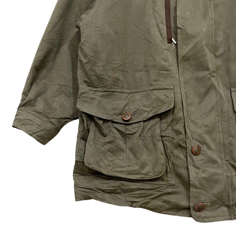 Burberry × Burberry Prorsum × Vintage ‼️OFFER‼️Vintage 80s Burberrys Cargo Jacket Size US M / EU 48-50 / 2 - 5 Thumbnail