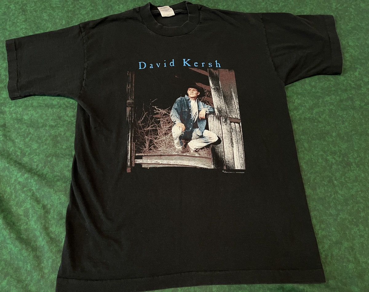 Band Tees × Vintage David Kersh Shirt Vintage Tour 1997 Concert Band Size US L / EU 52-54 / 3 - 1 Thumbnail