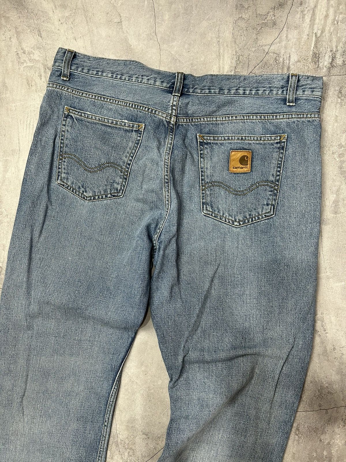 Carhartt × Carhartt Wip × Vintage Y2K Carhartt Style Baggy Carpenter Skater Utility Pants Size US 36 / EU 52 - 5 Thumbnail