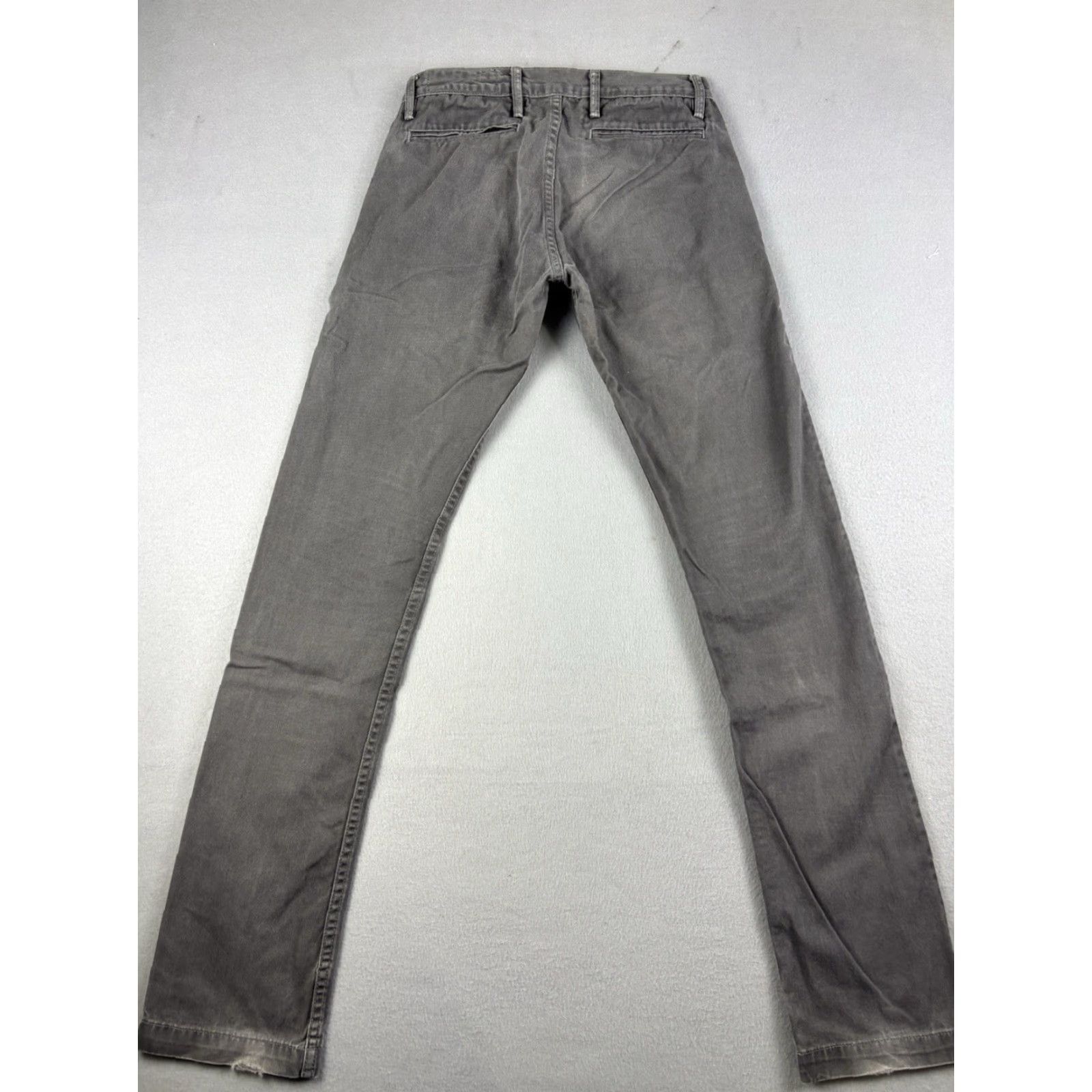 Rogue Territory Rogue Territory Pants Officer Trousers Slim Taper Gray Men’s 29x32 Chino Workwear Casual Business Size US 29 - 4 Thumbnail