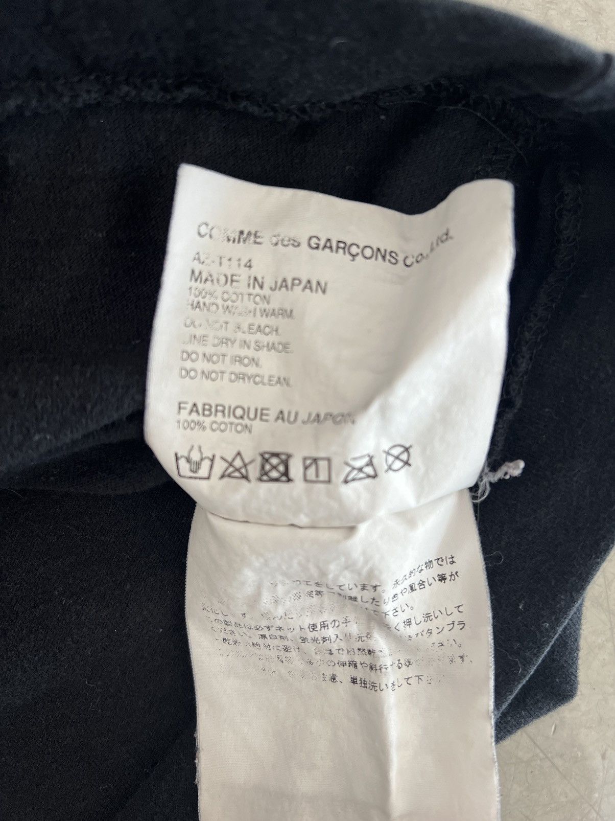 Comme des Garcons × Comme des Garcons PLAY Commes Des Garçons PLAY ‘Upside-down Heart’ Tee Size US L / EU 52-54 / 3 - 5 Thumbnail