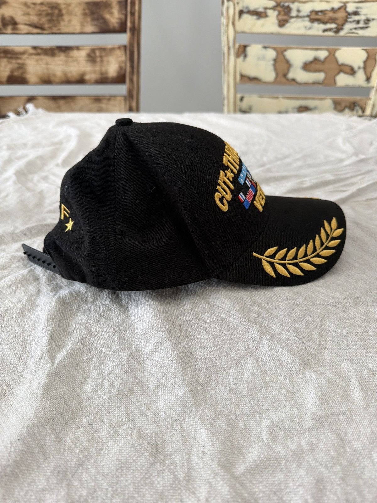 STAFF WORKFORCE Cut Throat City Veteran Hat Size ONE SIZE - 3 Thumbnail