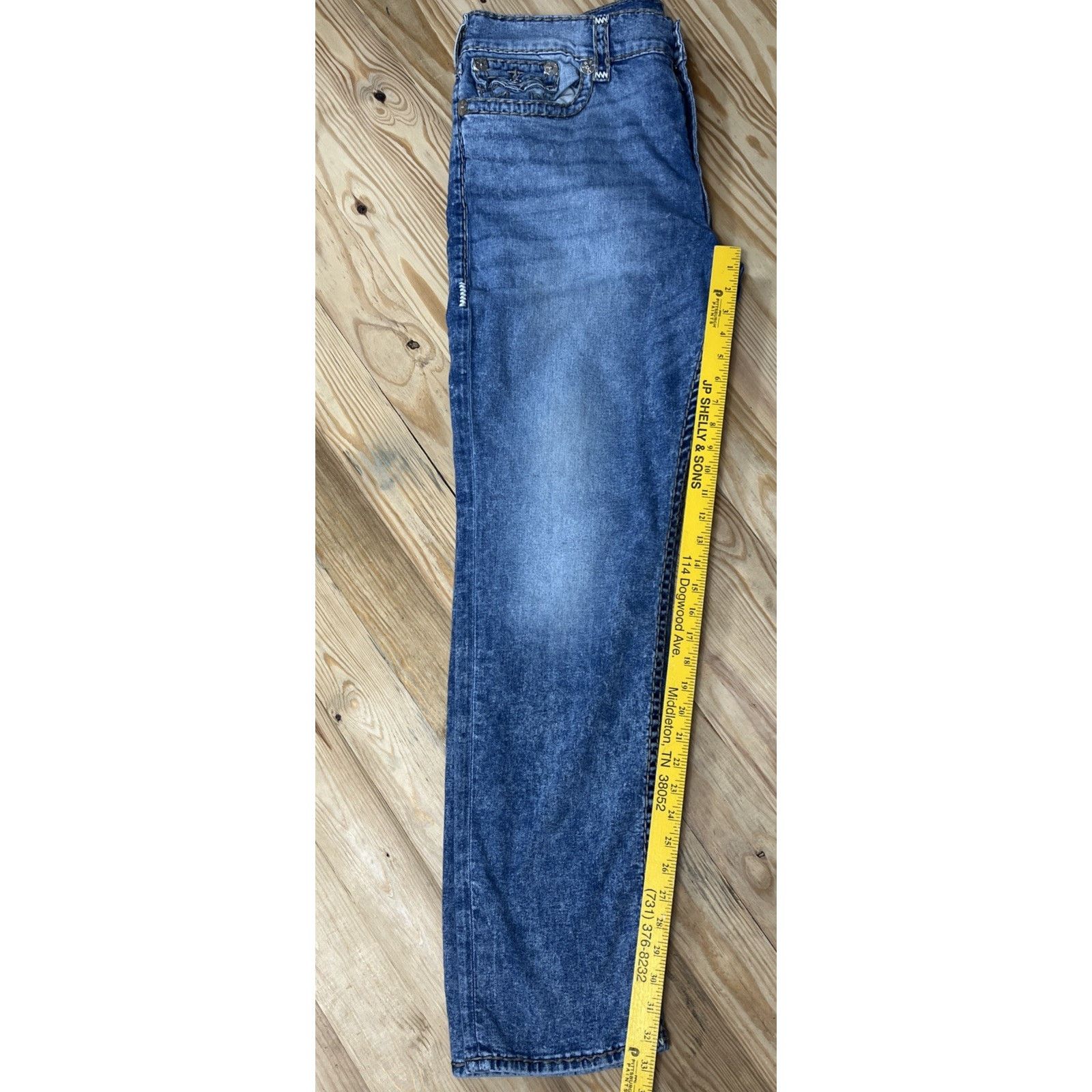 True Religion Mens 40 X 34 True Religion Geno Super T with Flap Jeans Size US 40 / EU 56 - 8 Thumbnail