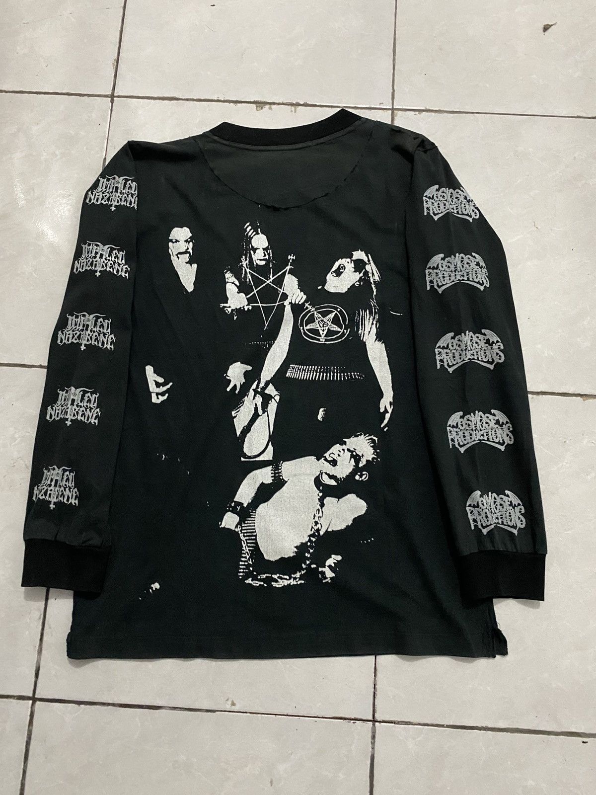 Band Tees Vintage Thrash condition Rare Impaled Nazarene Size US M / EU 48-50 / 2 - 8 Thumbnail