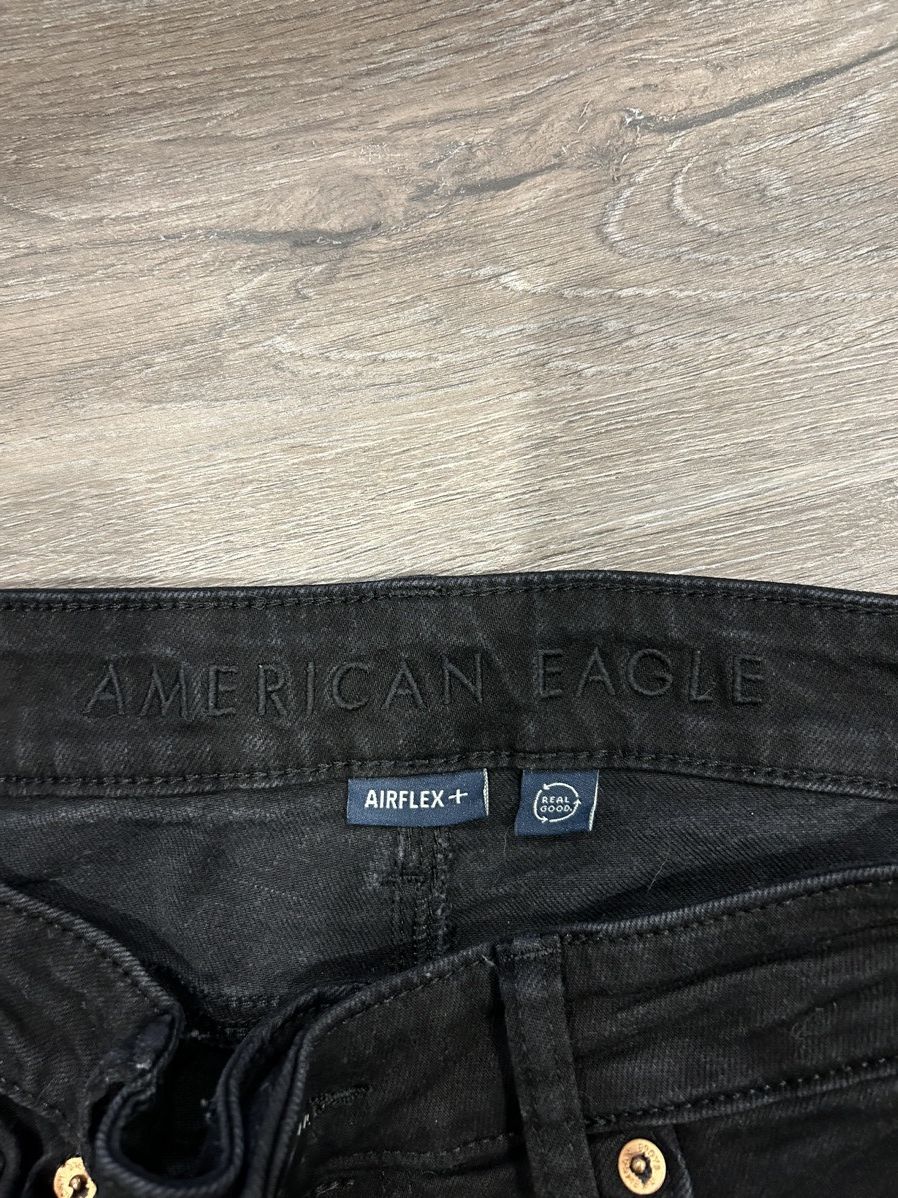 American Eagle Outfitters Black American Eagle Jeans Size US 30 / EU 46 - 4 Thumbnail