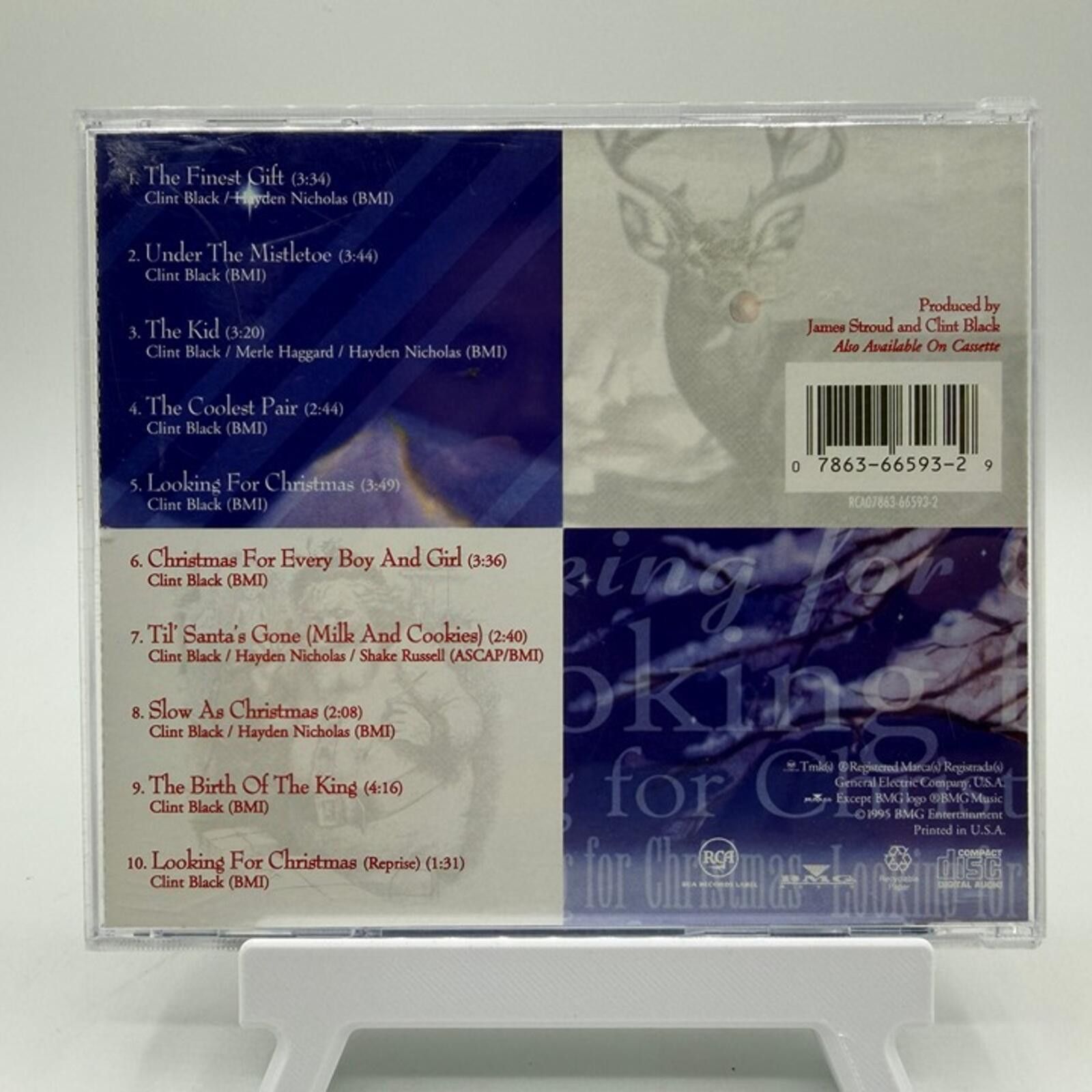 Other Clint Black - Looking For Christmas (1995) - Audio CD Size ONE SIZE - 2 Thumbnail