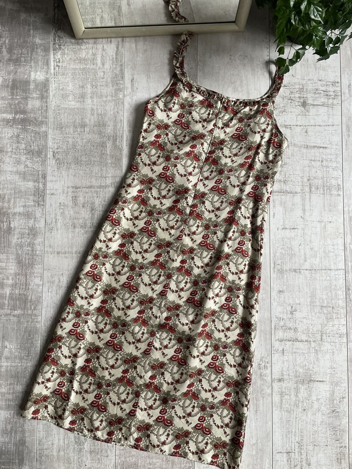 Designer × Isabel Marant 🌺RARE🌺 Isabel Marant Flora Vintage Dress Archive Red Flower Size M / US 6-8 / IT 42-44 - 6 Thumbnail