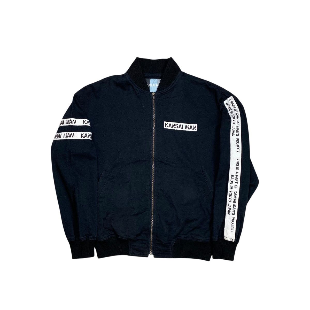 Kansai Yamamoto Kansai Man Embroidery Bomber Jacket Size US L / EU 52-54 / 3 - 2 Thumbnail