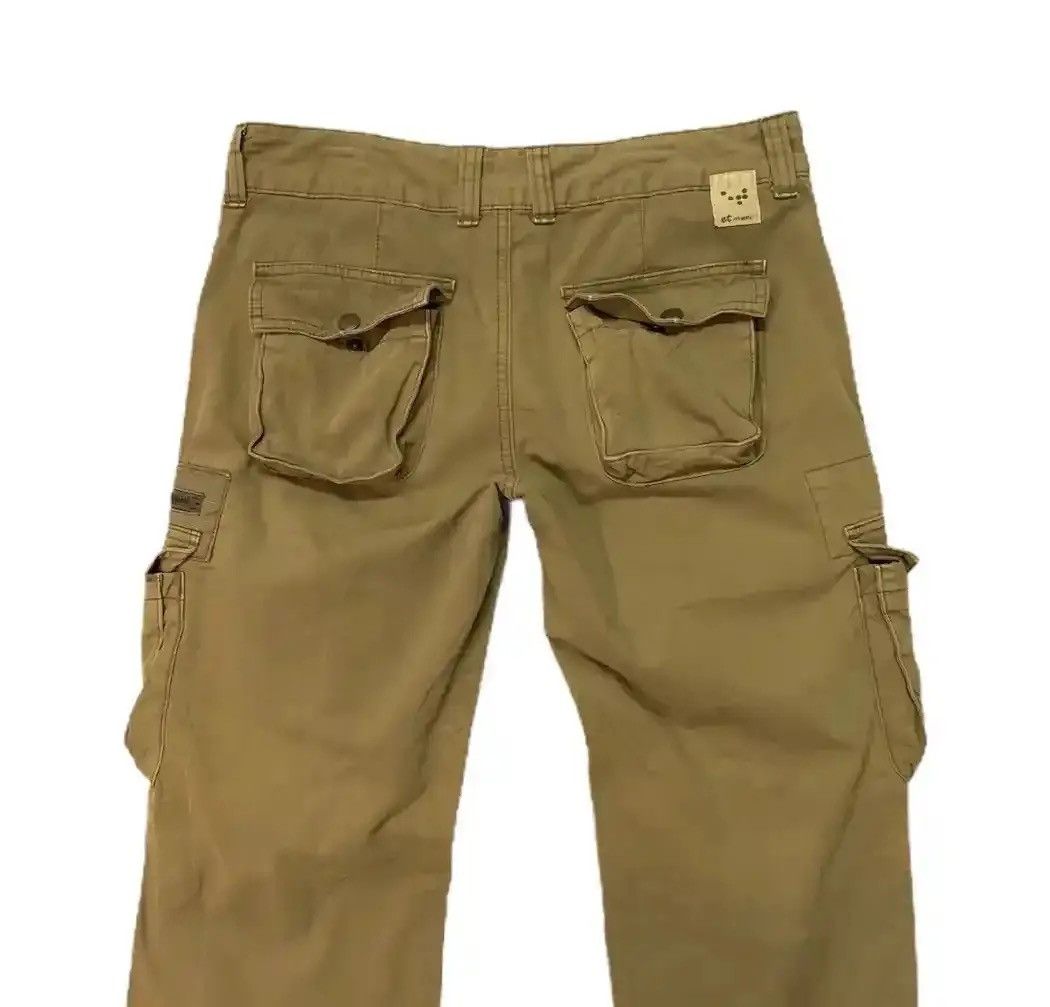 If Six Was Nine 💥FLARE/BOOTCUT Vintage ET BOITE JAPAN Multi-Pocket Cargo Size US 31 - 7 Thumbnail