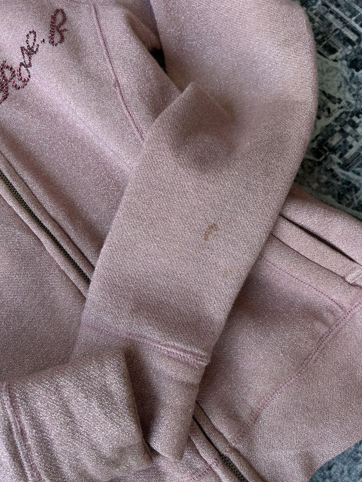 Japanese Brand Y2k Rose Zipper Hoodie Fur Size XS / US 0-2 / IT 36-38 - 11 Thumbnail