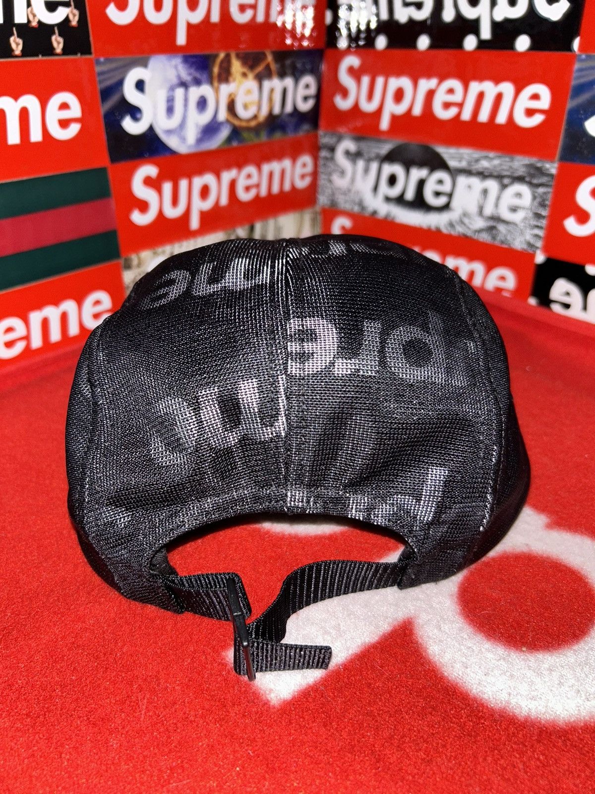 Supreme Supreme Lenticular Logo Camp Cap Black SS19 Size ONE SIZE - 4 Thumbnail