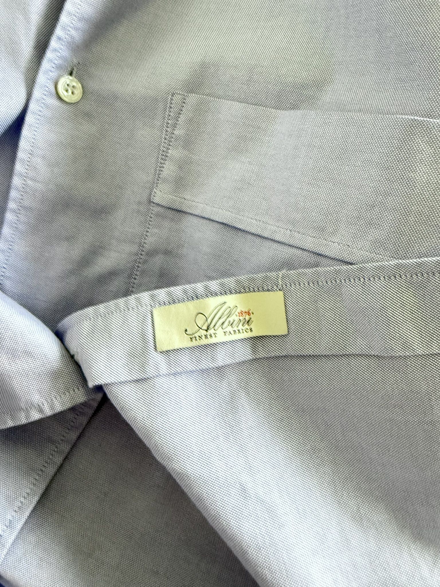 Studio Nicholson Relaxed Oversized Blue Oxford Size US S / EU 44-46 / 1 - 7 Thumbnail