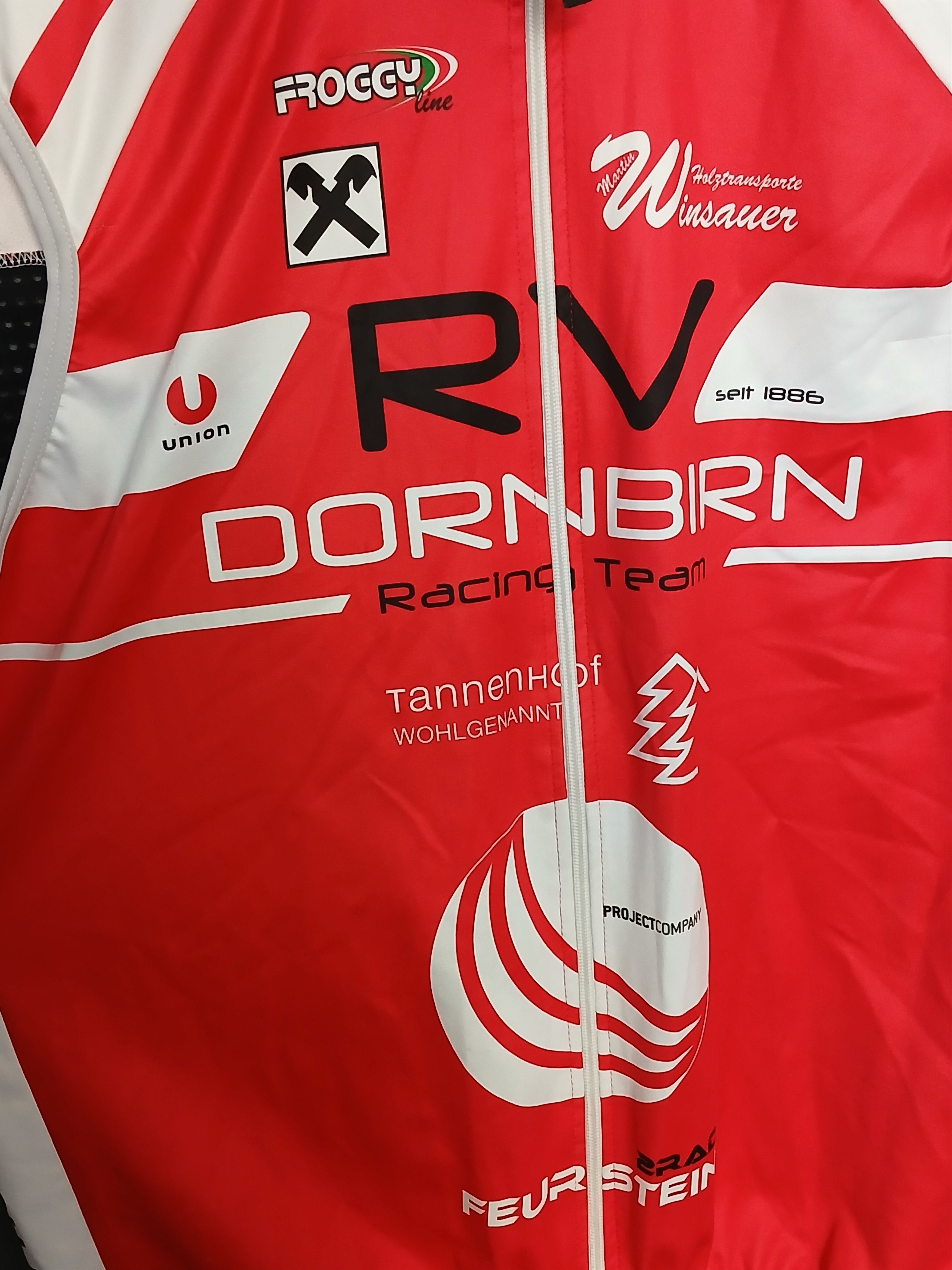 Bicycle Dornbirn Racing Team Bicycle Cycling Jersey Size US XXL / EU 58 / 5 - 3 Thumbnail
