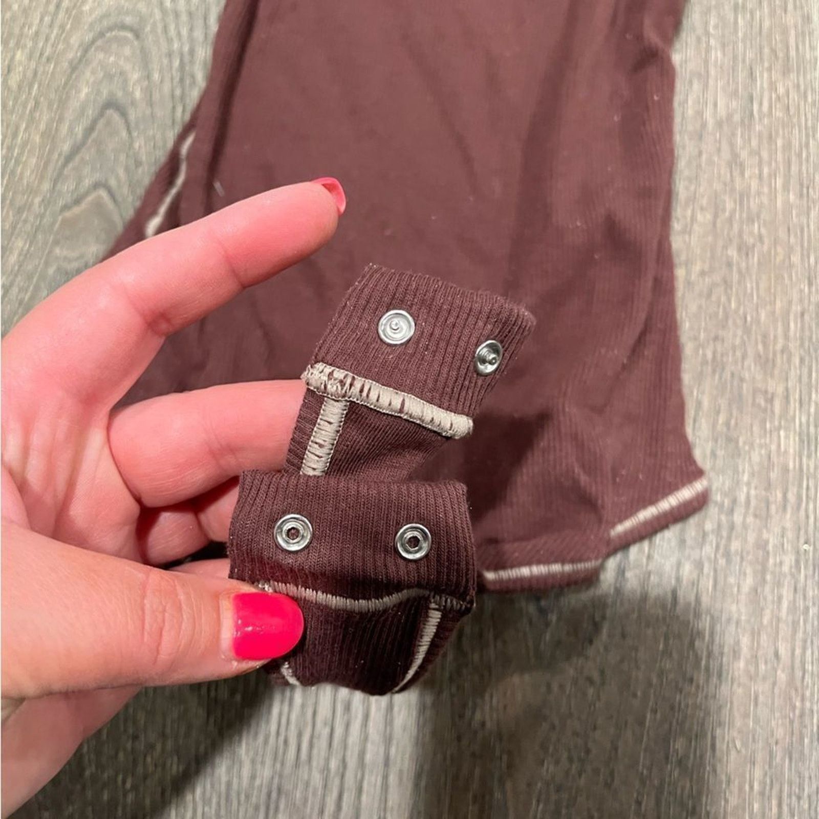 SKIMS NWT Skims Ribbed Stretch Cotton Bodysuit Chocolate Size XXS Size XXS / US 00 / IT 34 - 2 Thumbnail
