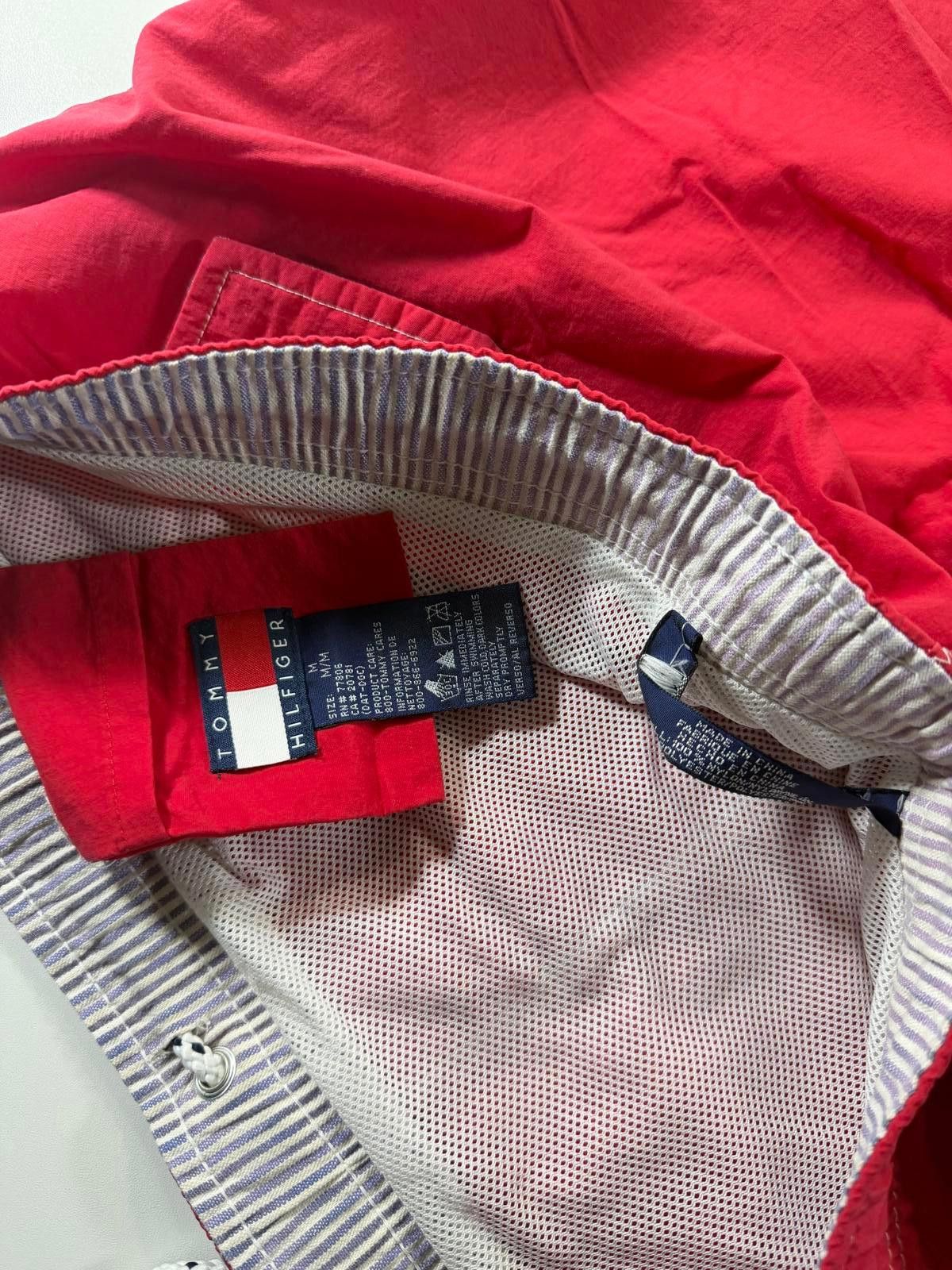 Other Tommy Trunks Red Swim Shorts with Drawstring Waist M Size US 32 / EU 48 - 10 Thumbnail