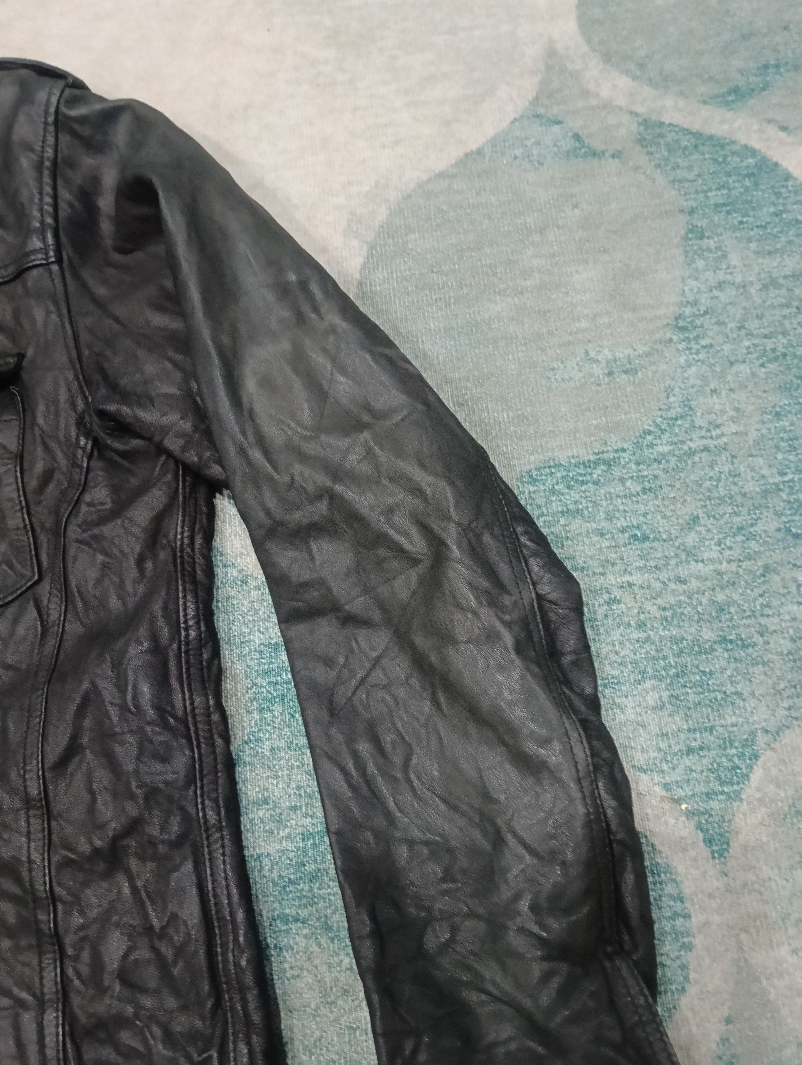 Homme Plisse Issey Miyake × Issey Miyake × Pleats Please Issey Miyake Tete Homme Leather Size US M / EU 48-50 / 2 - 5 Thumbnail