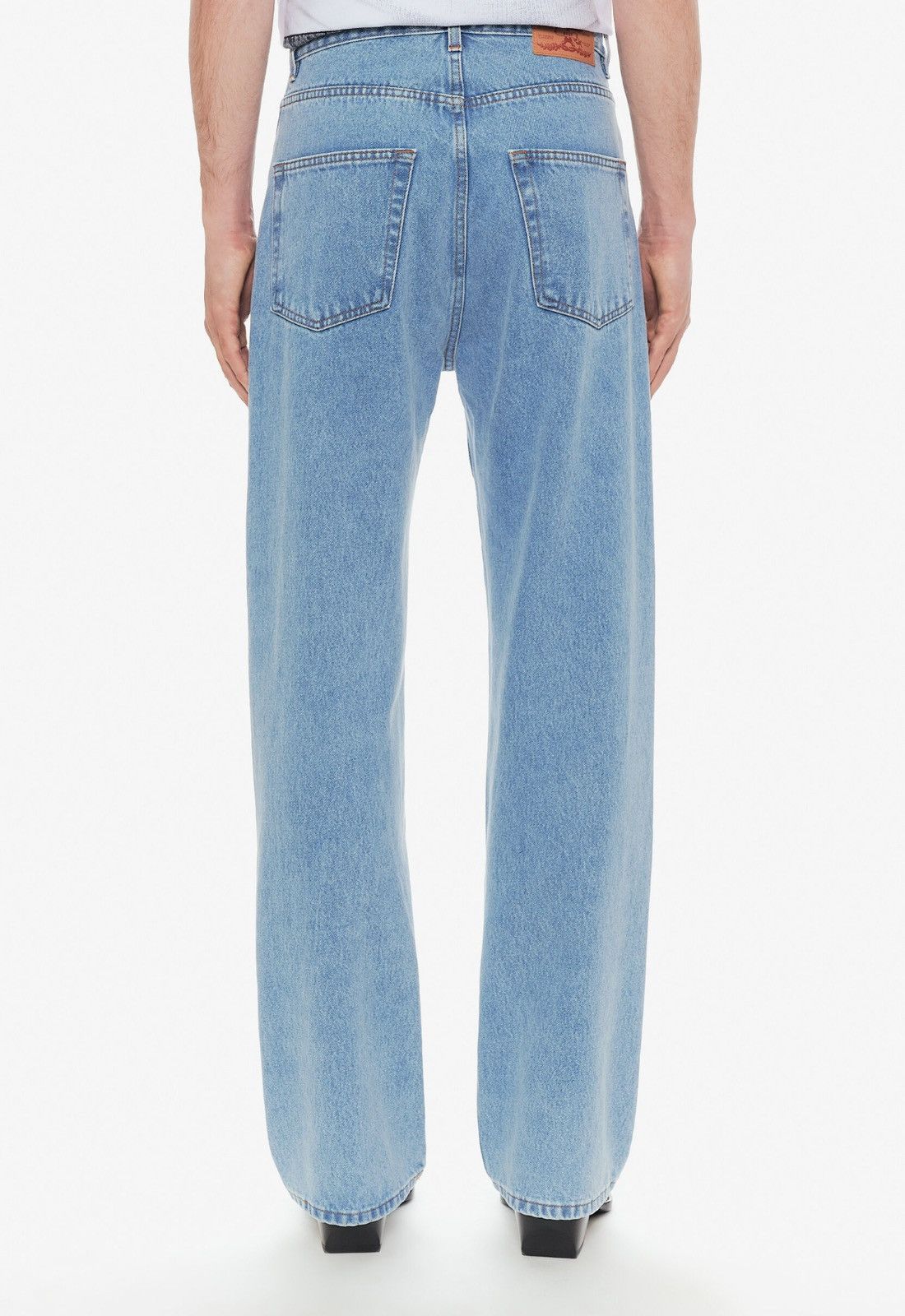 Y/Project Last Size Y/Project Cut-Out Detail Blue Jeans Size US 34 / EU 50 - 2 Thumbnail