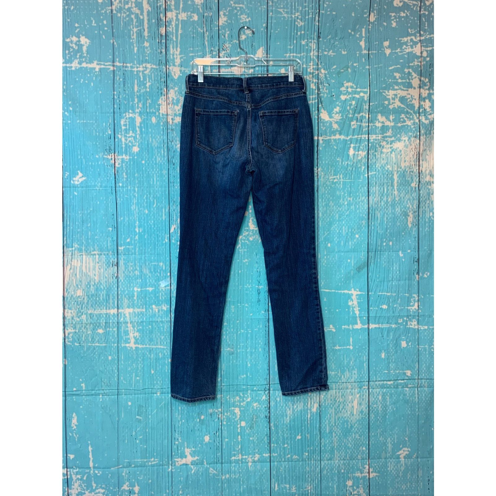 Old Navy Old Navy curvy blue straight legs jeans size 2 Size 26" / US 2 / IT 38 - 2 Thumbnail