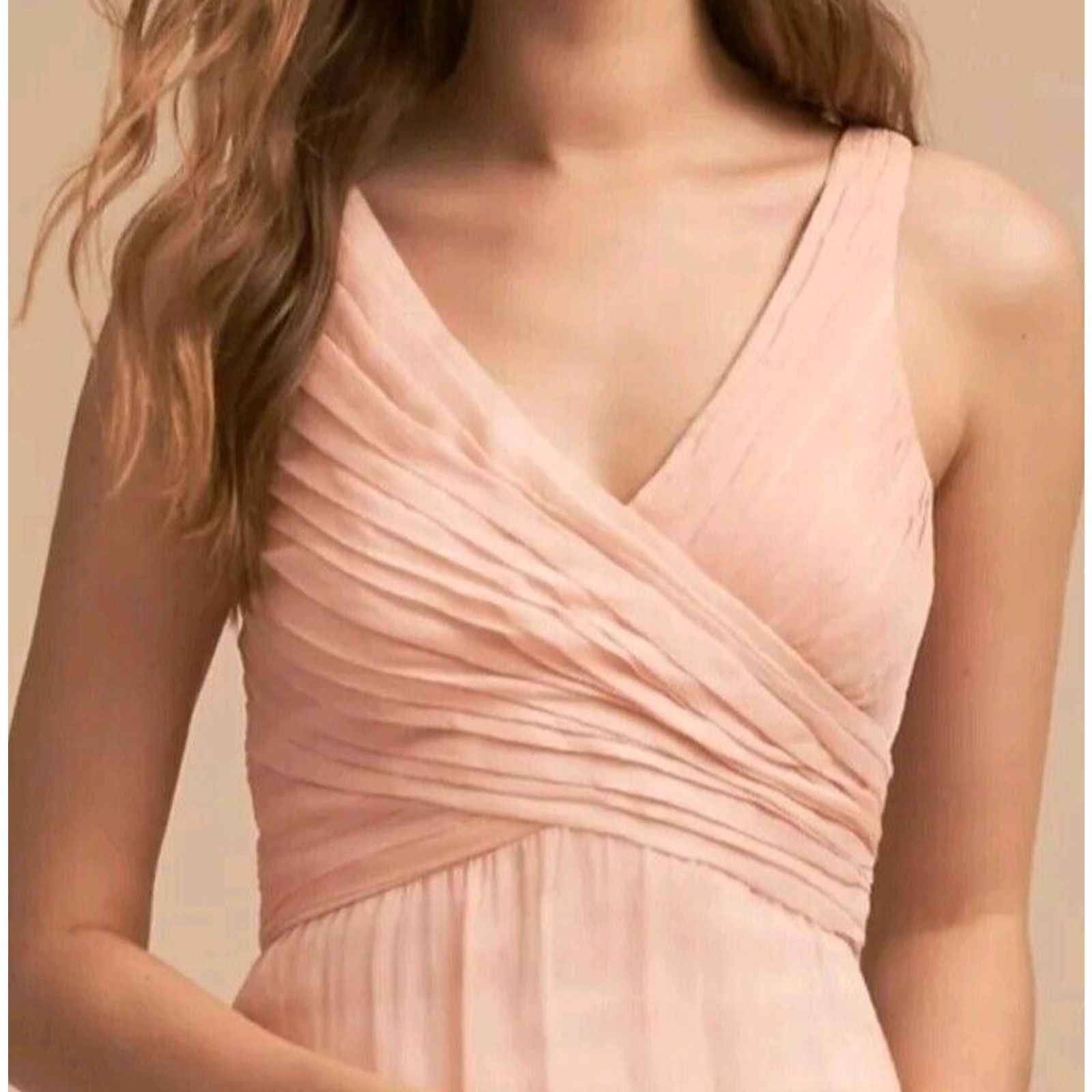 Anthropologie Anthropologie BHLDN Angie maxi Dress Blush Size S A000012 Size S / US 4 / IT 40 - 2 Thumbnail
