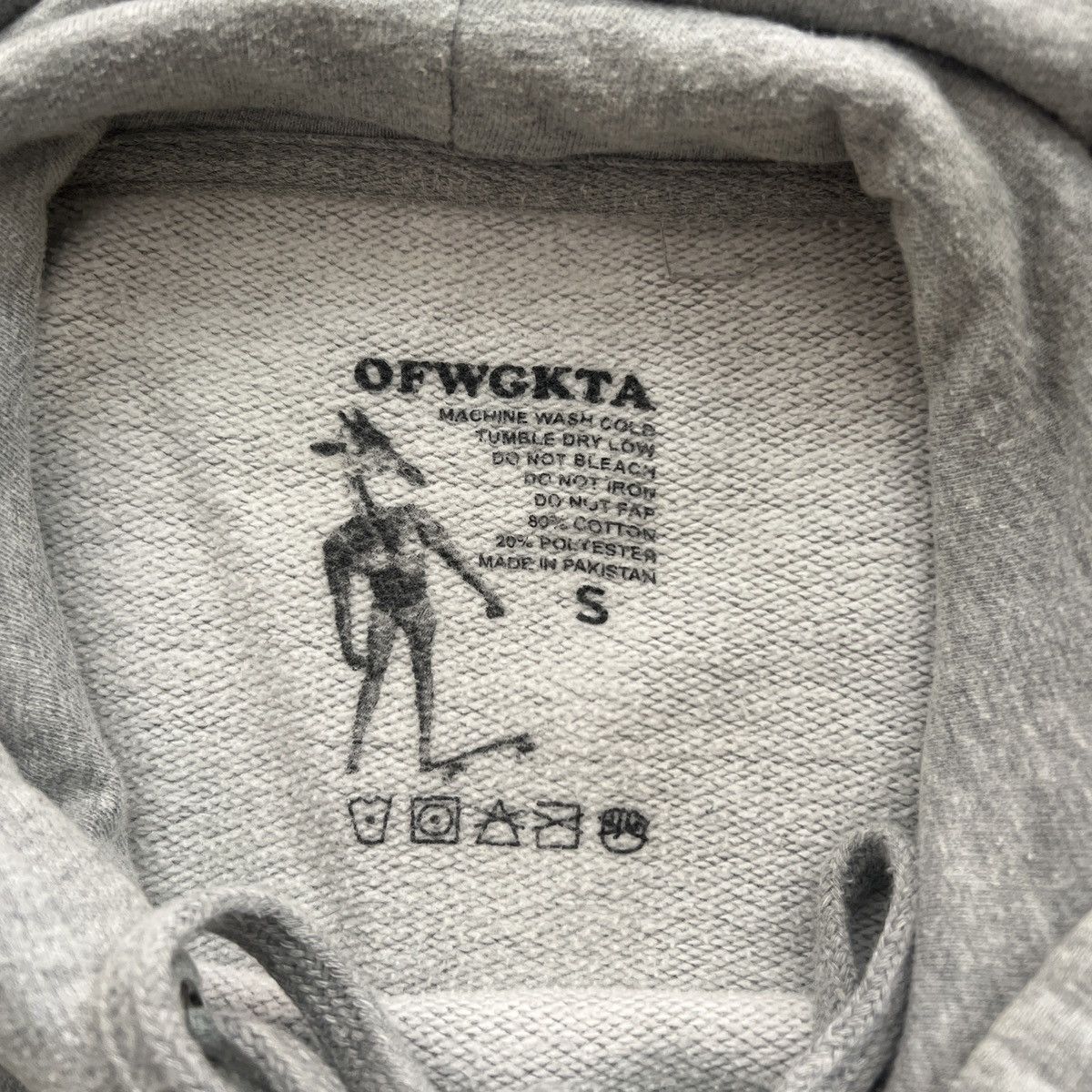 Odd Future OFWGKTA Cat Biting Rainbow Hoodie Size US S / EU 44-46 / 1 - 3 Thumbnail