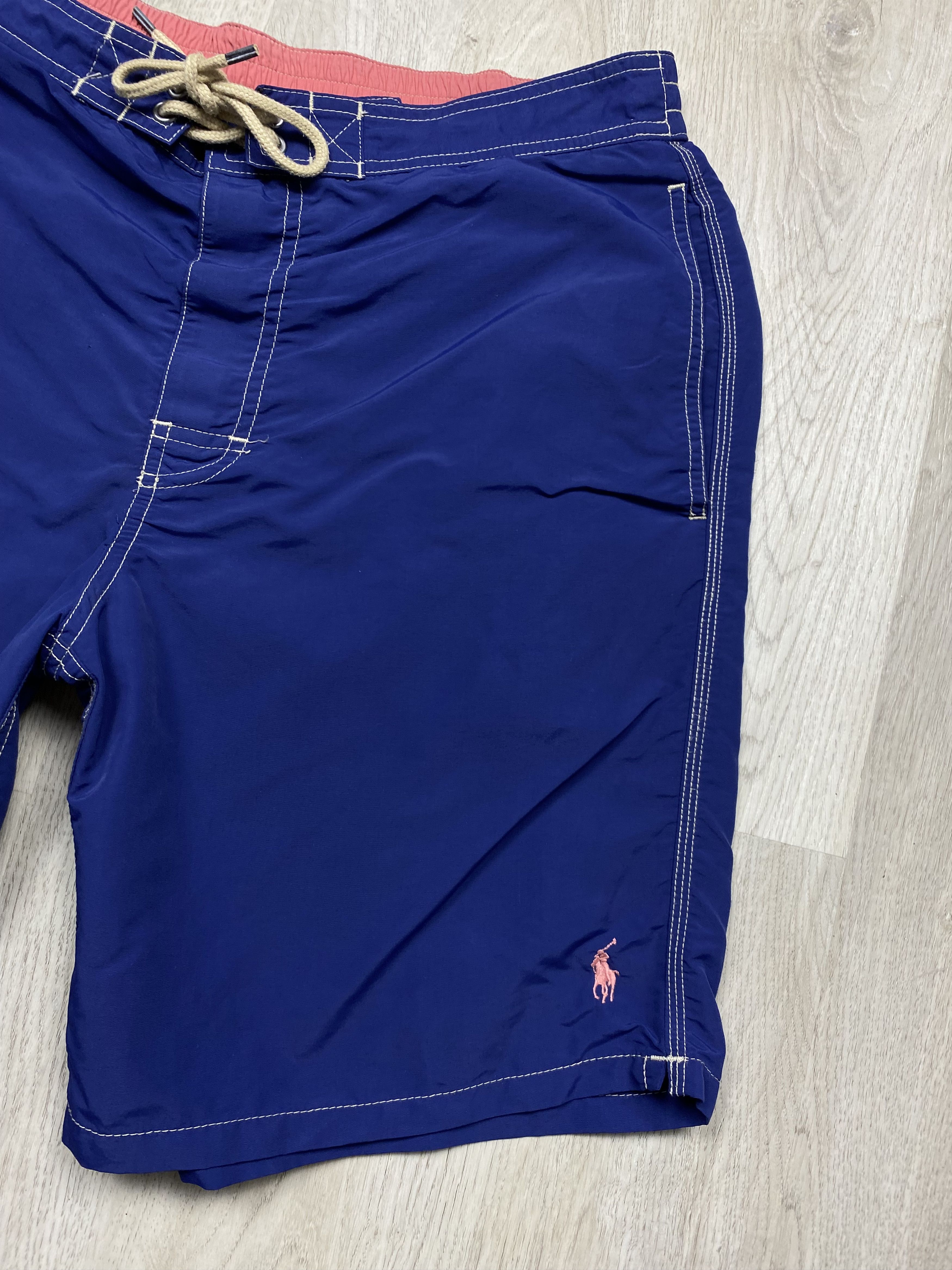 Polo Ralph Lauren Polo Ralph Lauren Vintage Mens Nylon Swimming Shorts Size US 34 / EU 50 - 2 Thumbnail
