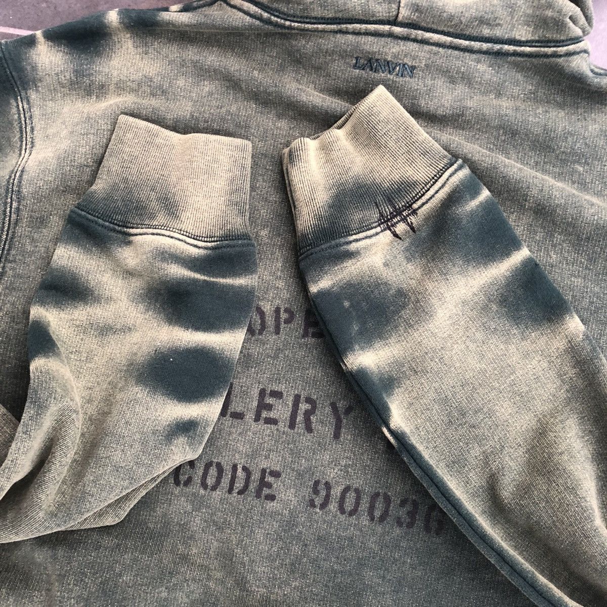 Gallery Dept. × Lanvin Gallery Dept x Lanvin Olive Green Hoodie Size US M / EU 48-50 / 2 - 7 Thumbnail