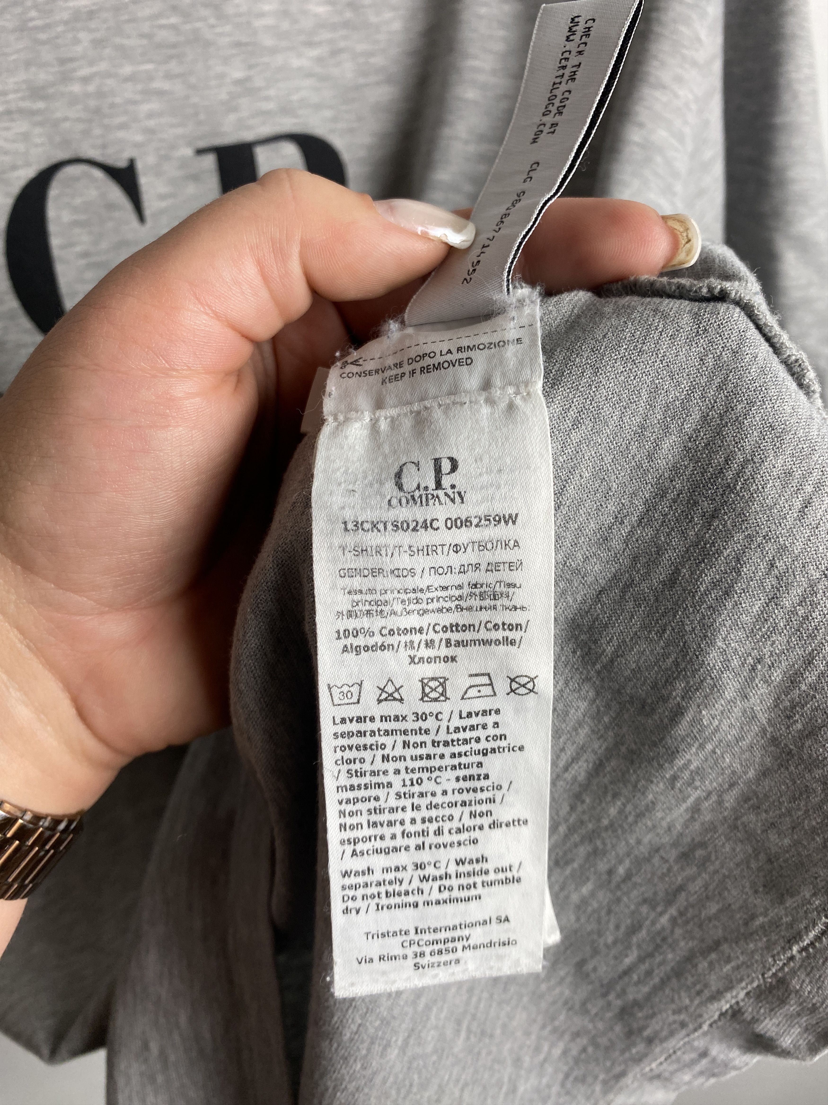C.P. Company C.P. Company Googgles print t-shirt tee Size US S / EU 44-46 / 1 - 7 Thumbnail